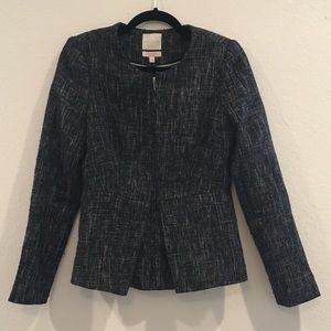 Black/gray blazer from The Limited